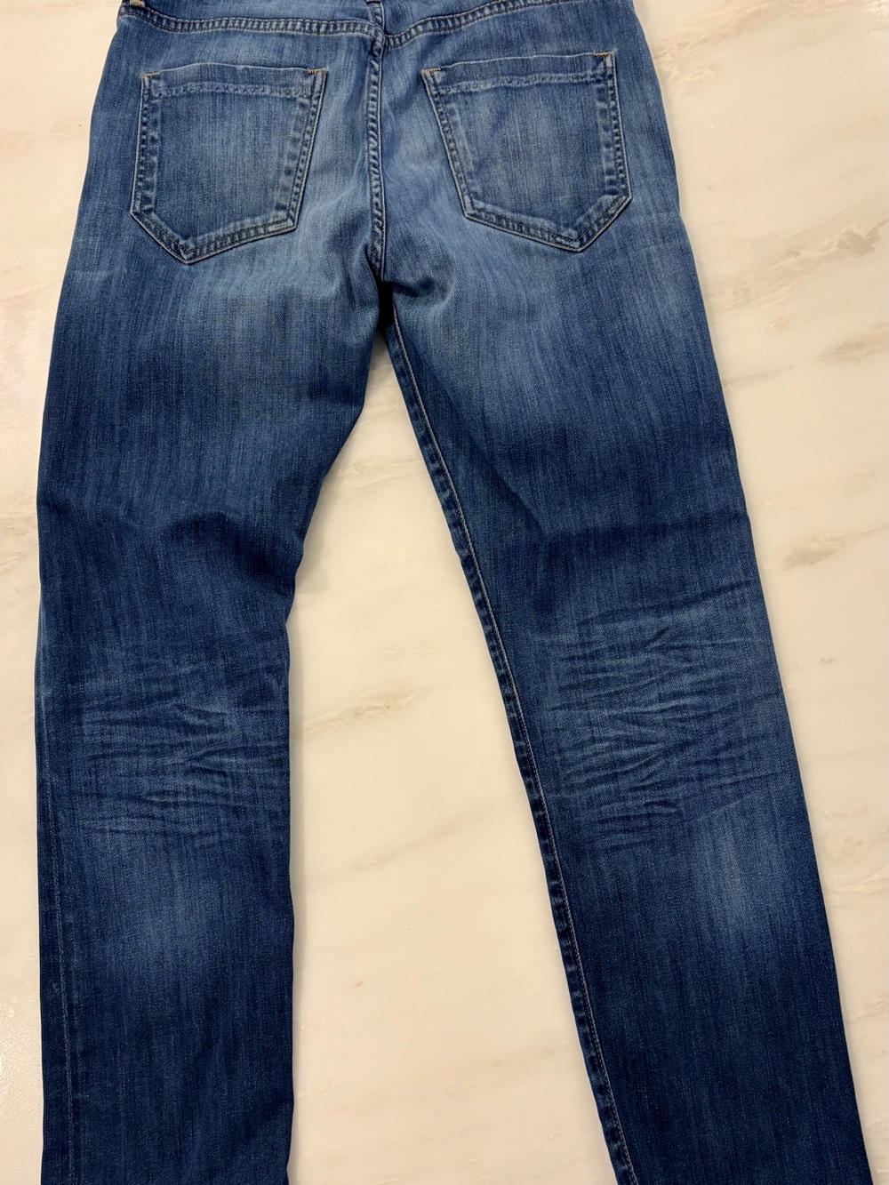 Citizens of Humanity Straight Blue Jeans - Picture 3 of 3